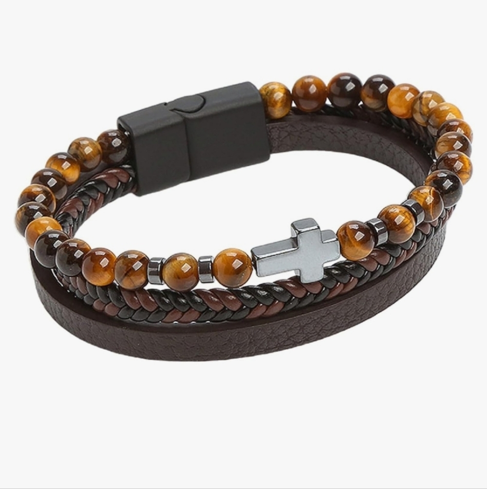 Leather Bracelets for Men - Picture 3 of 5
